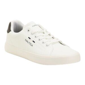 NAUTICA Men's Manalapin Sport Casual Sneakers Size Various White/Navy